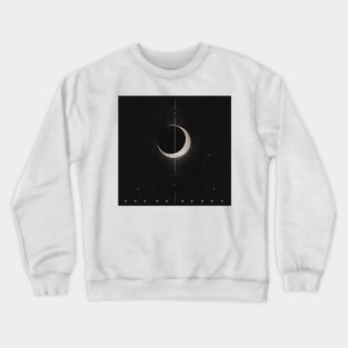 Geometric Illustration of Space Crewneck Sweatshirt